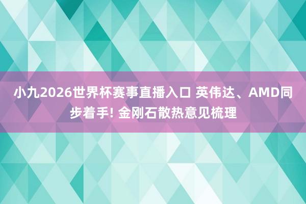 小九2026世界杯赛事直播入口 英伟达、AMD同步着手! 金刚石散热意见梳理